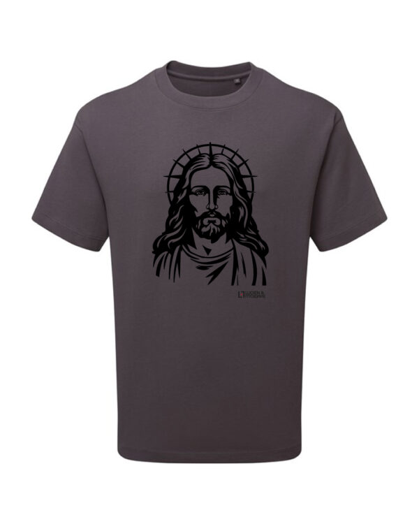 T-shirt Jesus Charcoal