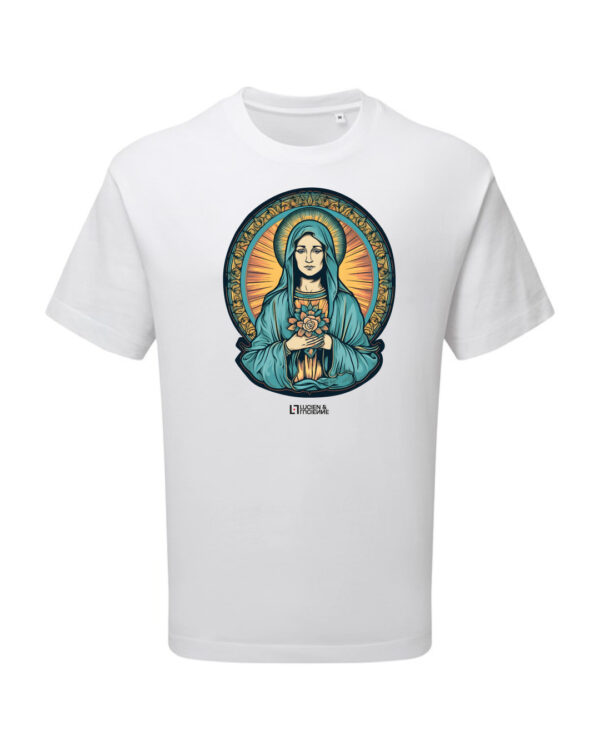 Tshirt Vierge Marie blanc