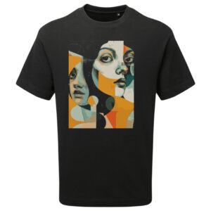 t-shirt art abstrait